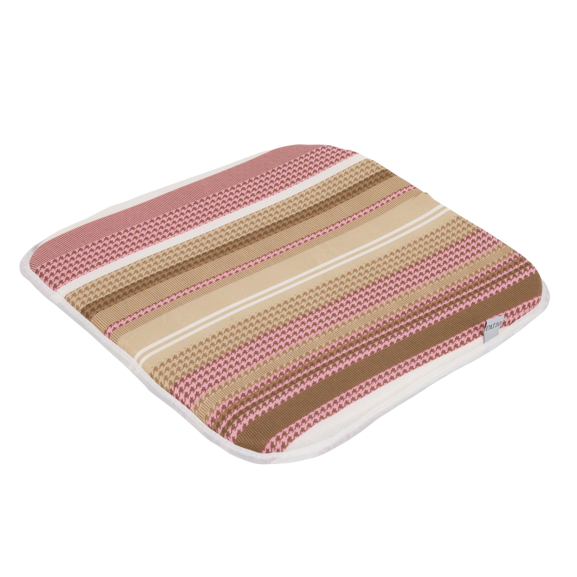 Poduszka na siedzisko Dodo 2 cm brązowy/różowy PATIO