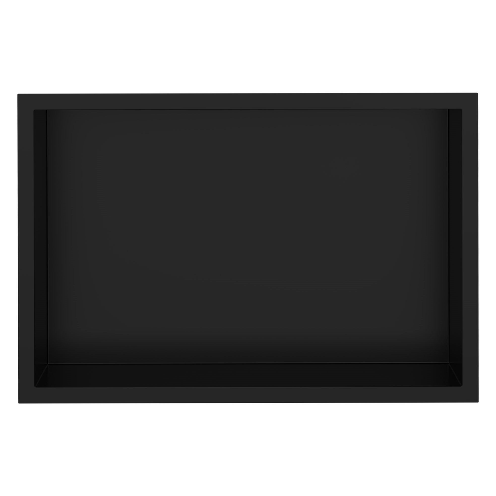 KEOKBON Niche De Douche Sans Carrelage 48 X 33 X 10 Cm, étagère Unique En Acier Inoxydable, étanche, Résistante à La Rouille, Niche Murale Encastrée Pour Salle De Bain, Rangement De Douche