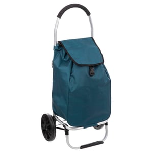 Carrello della spesa portatile pieghevole in plastica Carrello della spesa piccolo Carrello della spesa, Stile: Due ruote Rosa rosa (medio