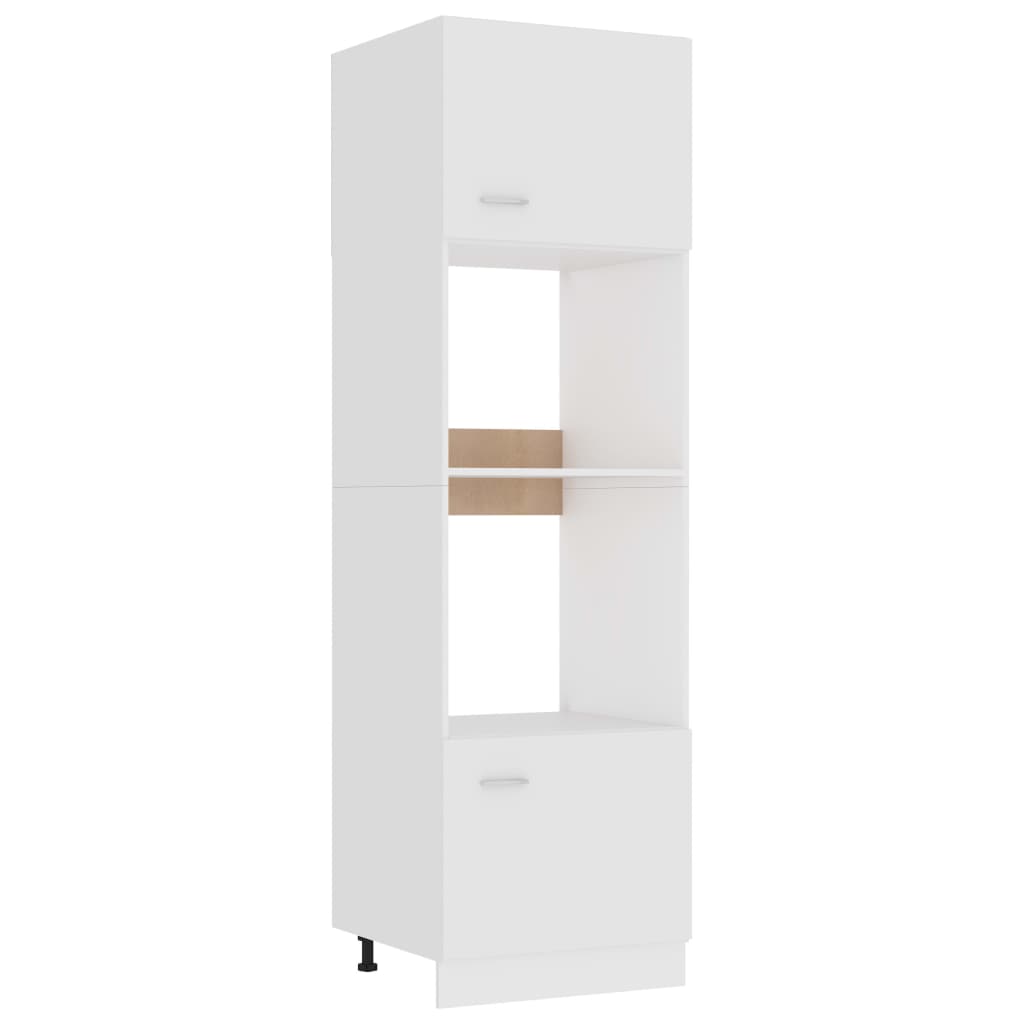 Mueble para microondas lyon 60x57x207 cm madera de ingeniería