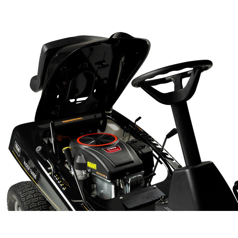 Tondeuse rider autoportée thermique 76 cm, moteur 432 cc, 3 en 1 avec bac - TEXAS Rider 7600E - 9