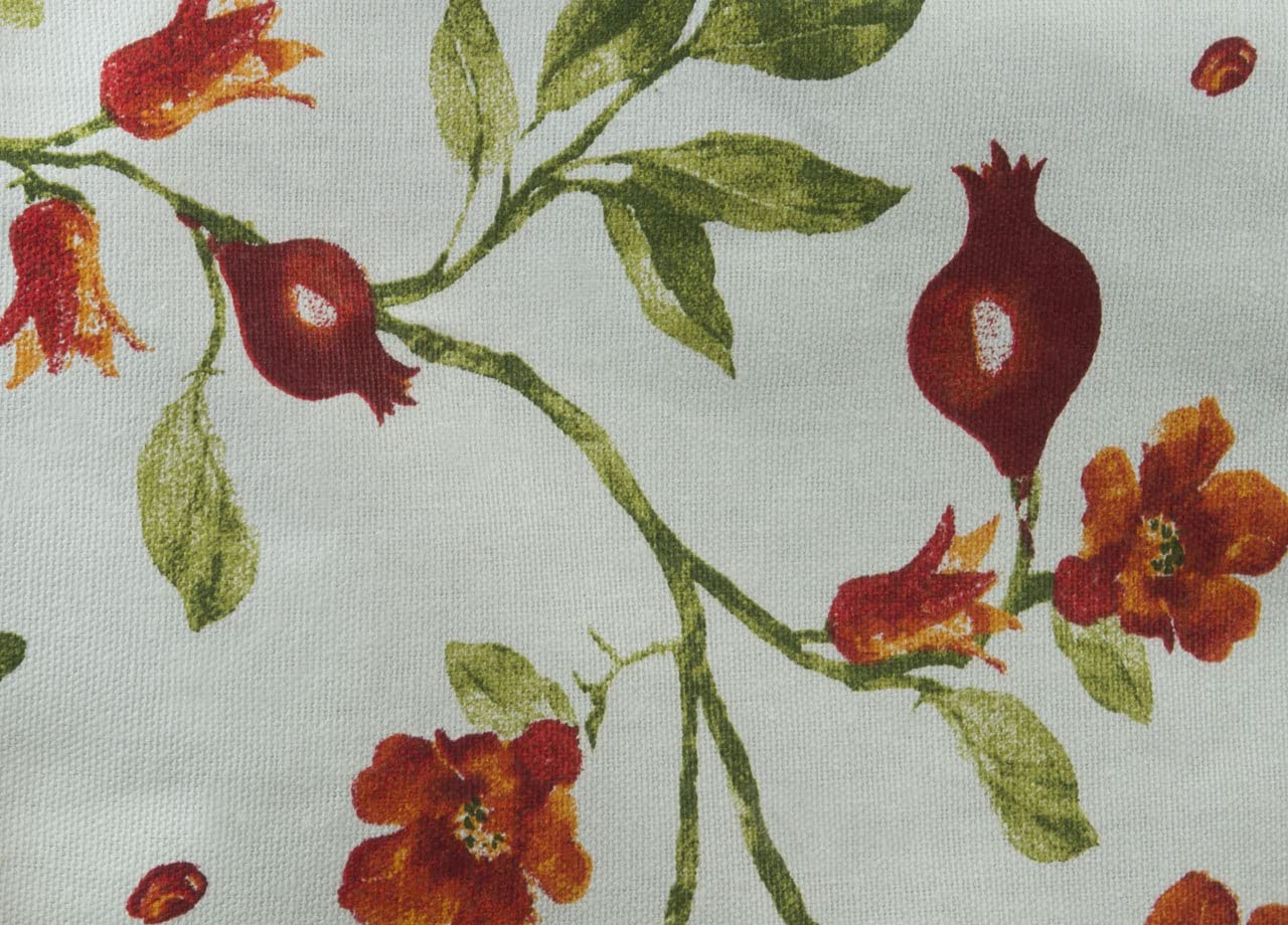 BIANCHERIAWEB Tovaglia Cucina e Salotto Fantasia Melograno Made in Italy Copri Tavolo in 100% Cotone - 3