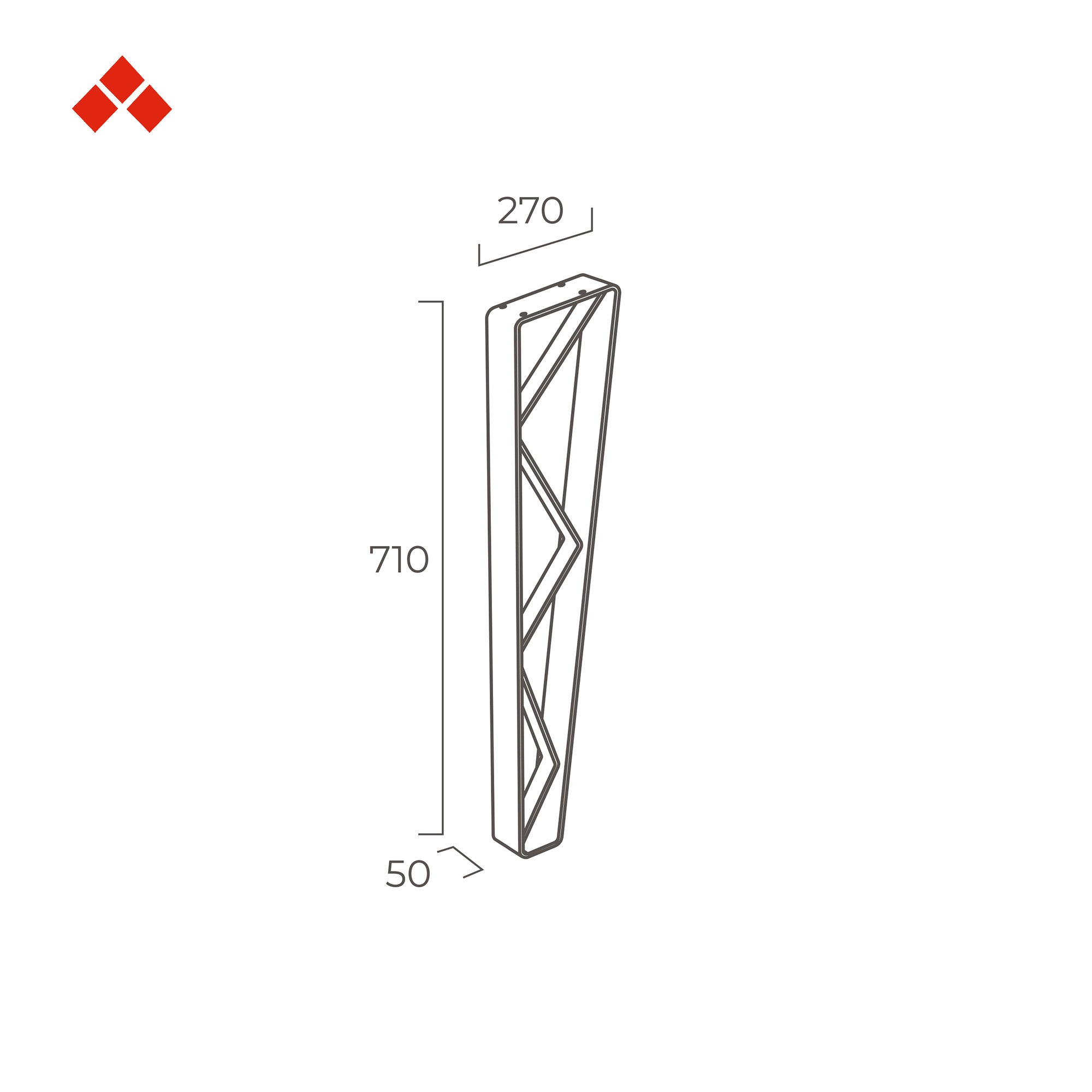 Pied de Table| Style industriel | Fabriqué en acier | Finition pores noirs | Projets de restauration de bricolage | Mesures 260*50*710mm | Hauteur : - 2