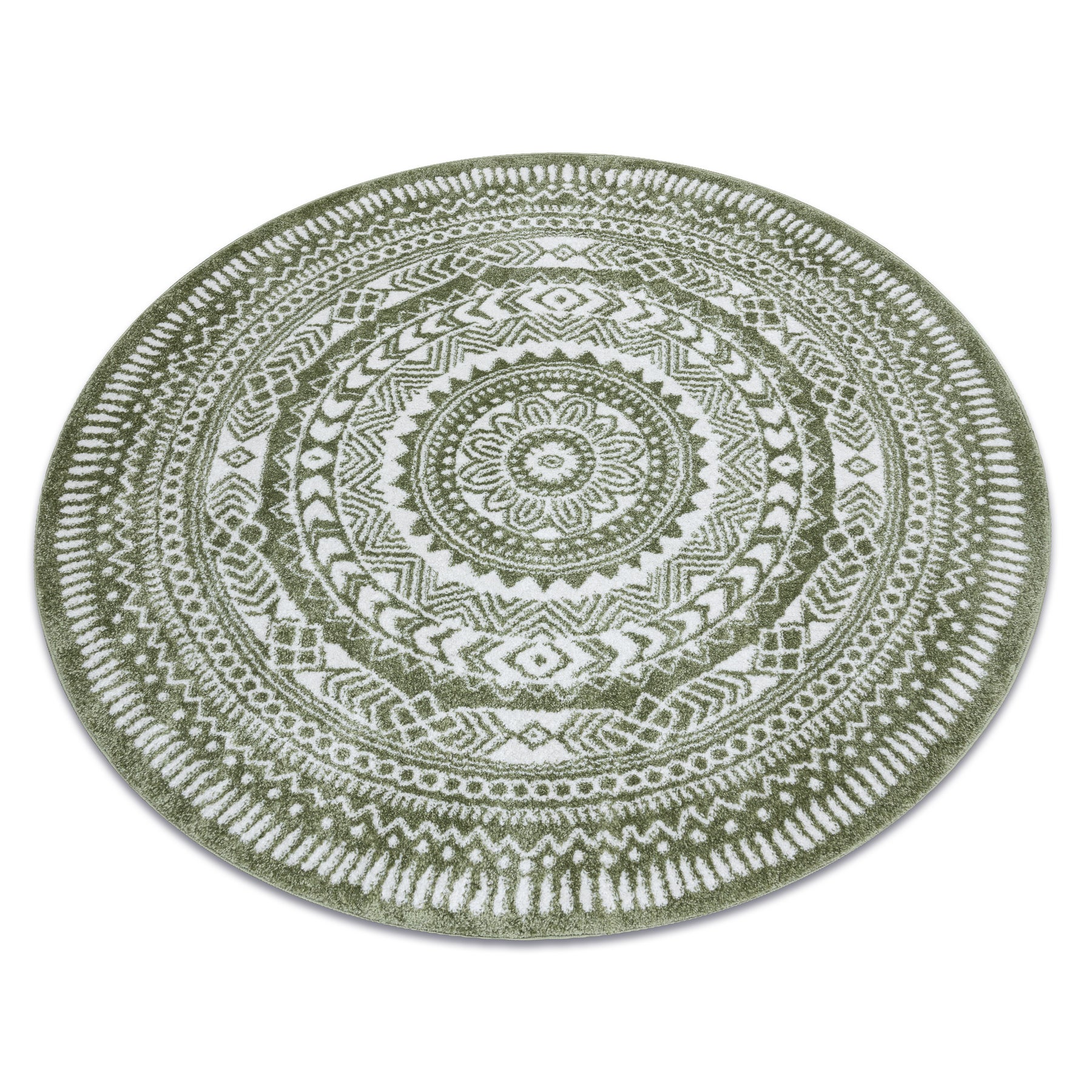 Dywan FUN Napkin serweta koło - zielony koło 140 cm