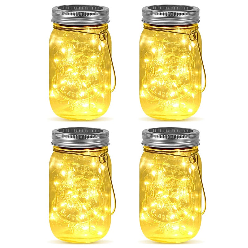 Lot De 4 Lanternes Avec Plateau Décoratif - Parfait Pour Ambiance Cosy, Jardin Ou Intérieur
