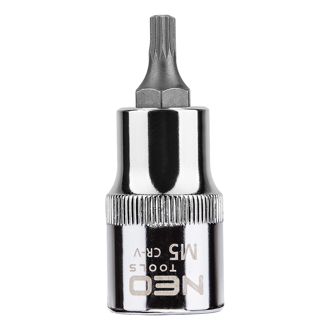 Końcówka Spline na nasadce 1/2", M5 x 55 mm NEO TOOLS