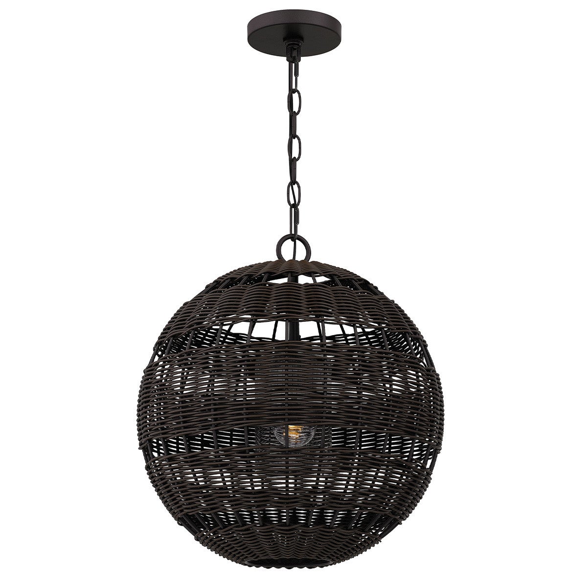 Lampa sufitowa zewnętrzna LINDENDALE western brąz 1xE27x60W wym:237,2x40,5x40,5cm IP44 Quoizel - 2