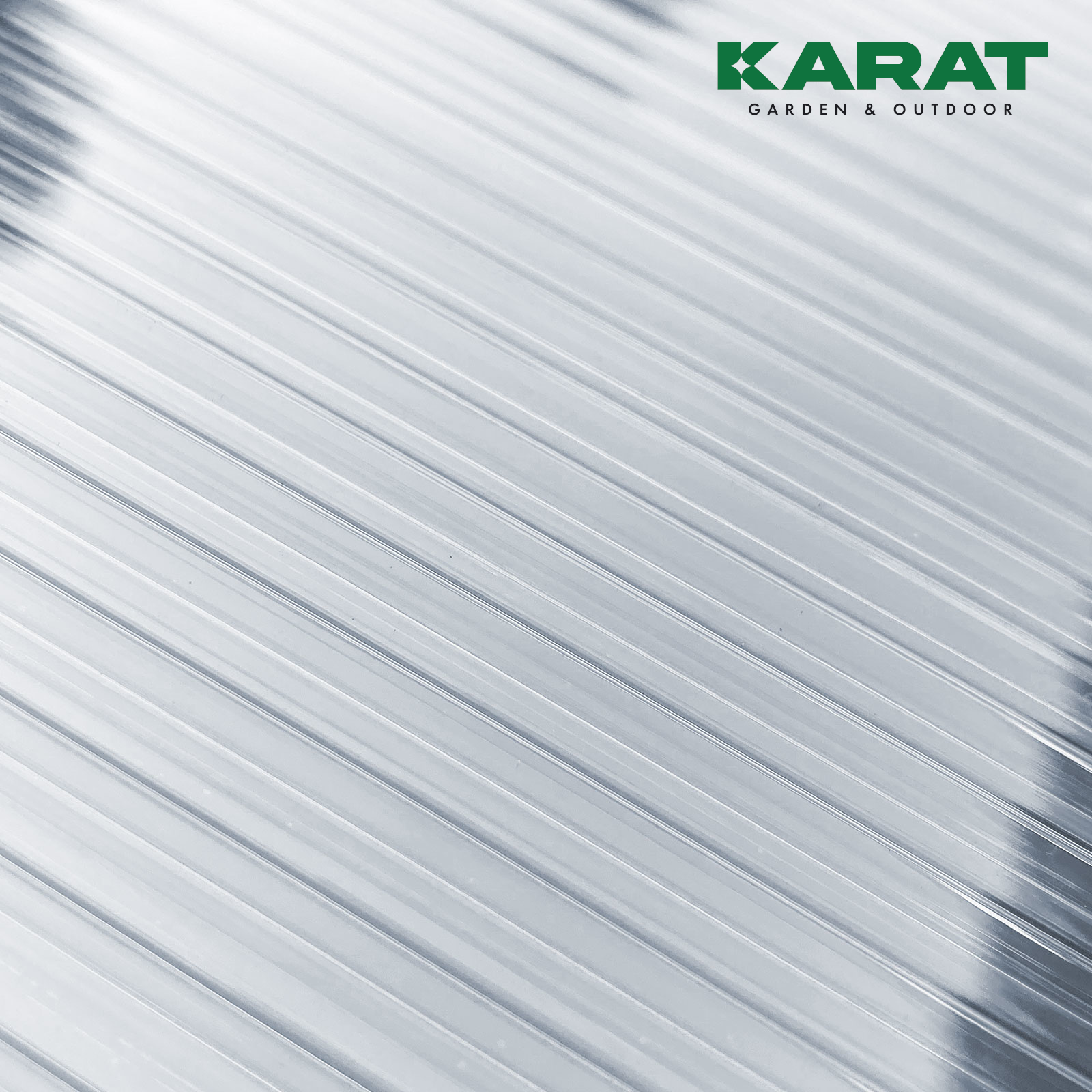 Plaque polycarbonate multifonctionnelle, 60,5 x 121 cm, Epaisseur = 4 mm - 6