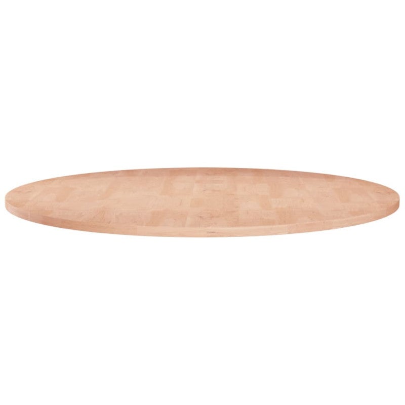 Superficie de mesa redonda madera de roble sin tratar ø70x1,5cm vidaxl