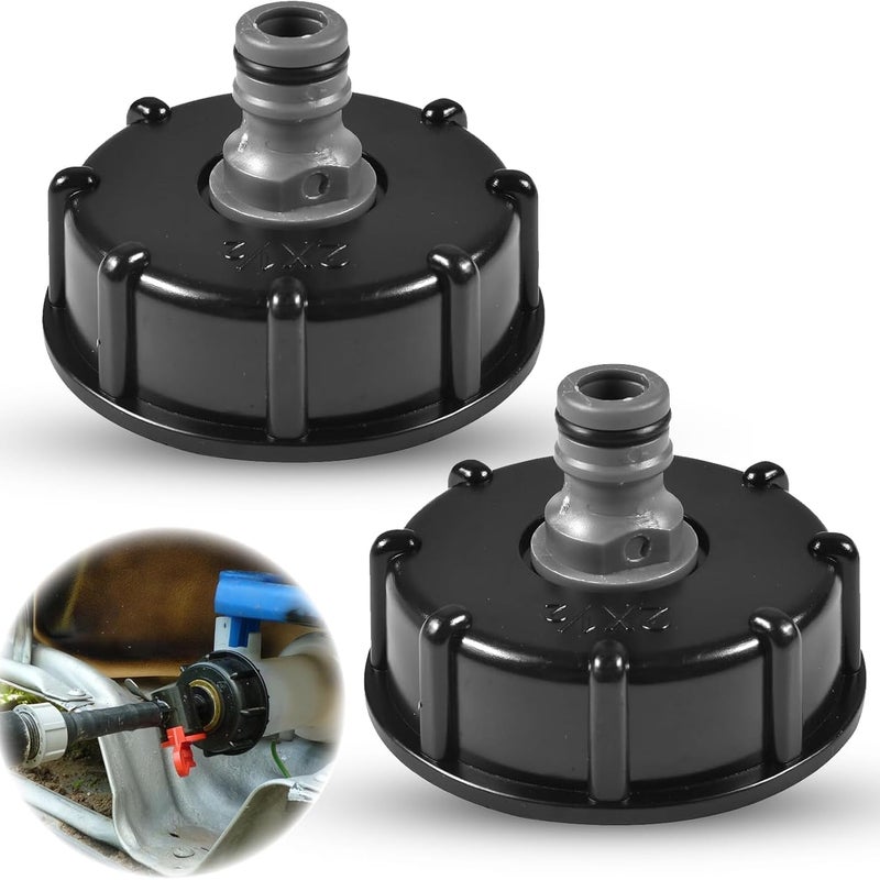 Adapter do korka zbiornika na wodę IBC - złączka IBC S60x6 - otwór gwintowany 1/2 cala