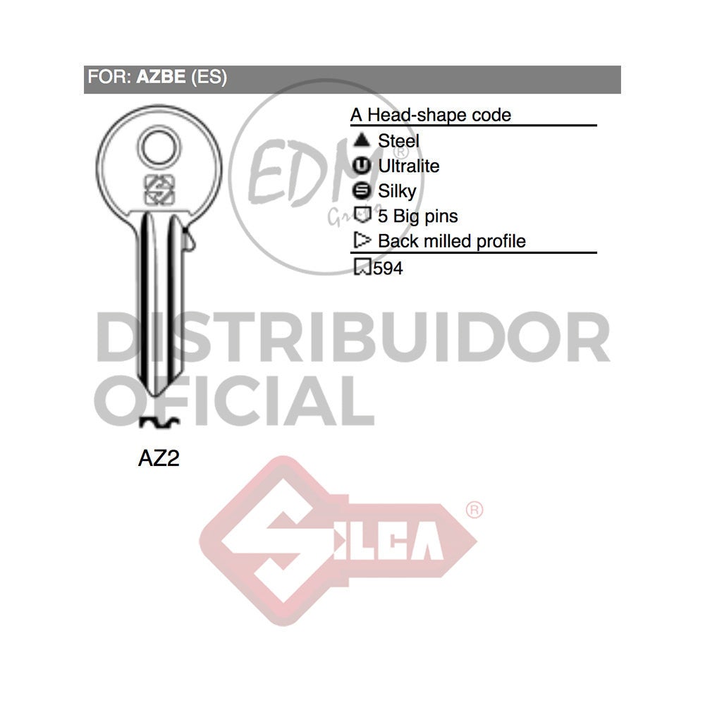 Clé Acier Az2 Azbe | Leroy Merlin