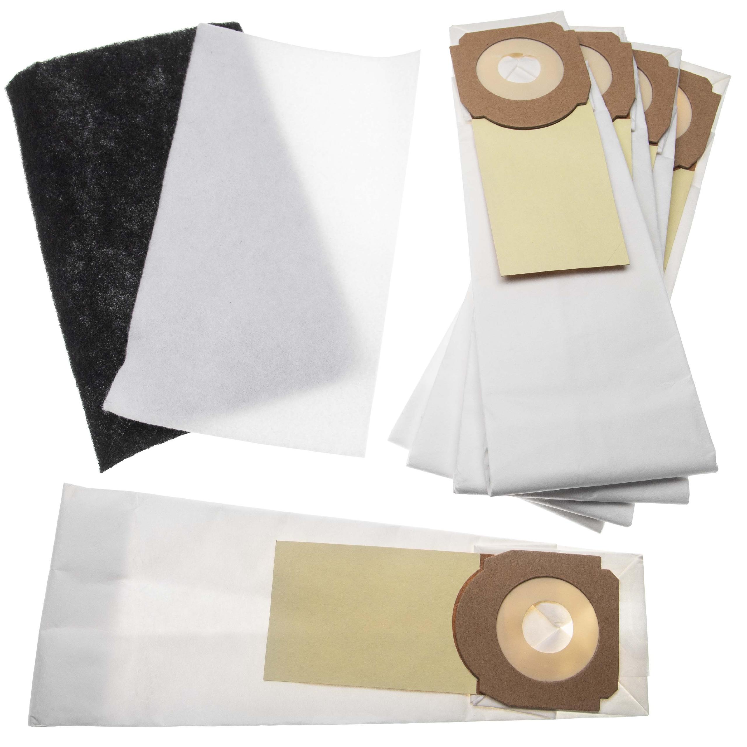 Vhbw Kit Manutenzione Aspirapolvere 7 Pezzi - Sacchetti E Filtri Compatibili Con Hoover Athyss ST 335/345/355