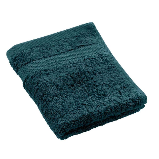 Serviette en coton lisse pour les mains, CELADON, 30 x 50 cm, Douceur d'intérieur