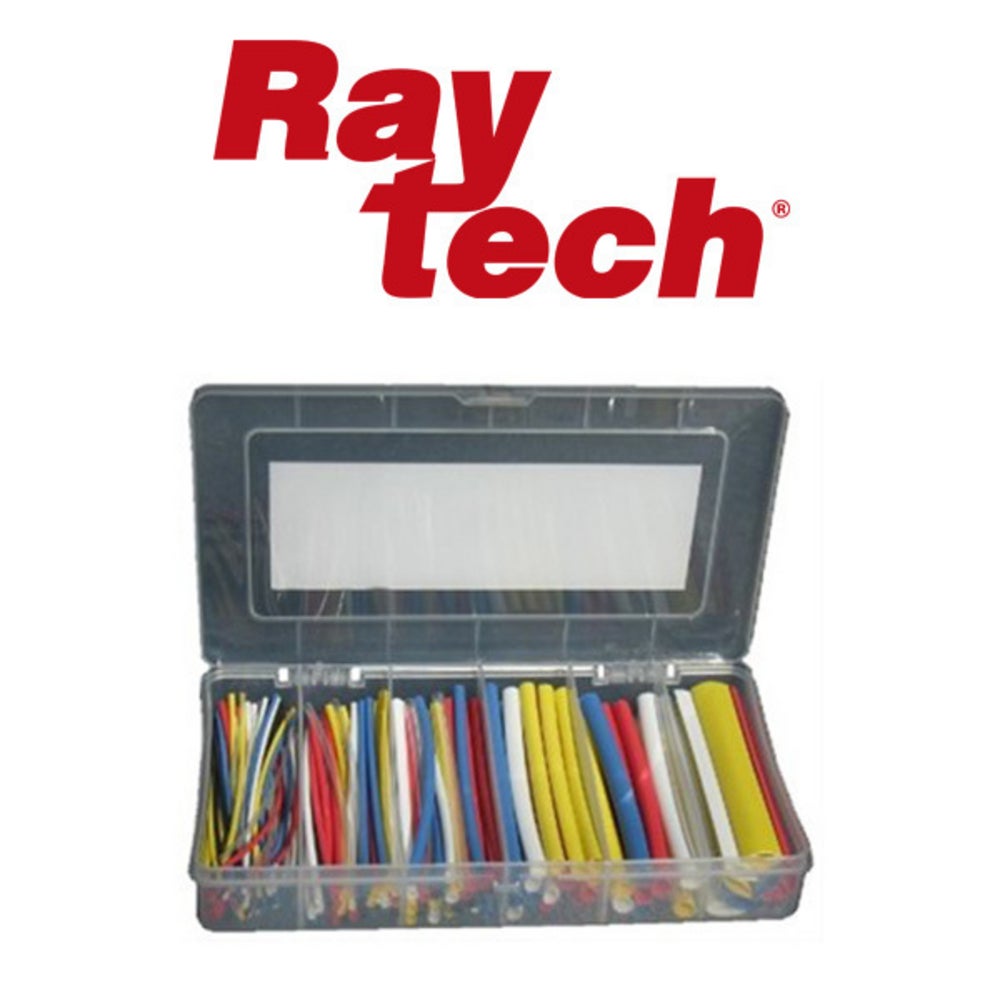 Thermo mini mix gaines thermorétractables Raytech, auto-extinguible, multi-couleurs, 97 mm, 2:1, -55°C à 120°C, thermo-rétrécissement dès 125°C - 3