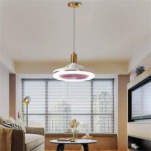 Mini Ventilatore A Soffitto Con Luce LED E Telecomando - 26 Cm Per Cucina E Camera Bambini - 4