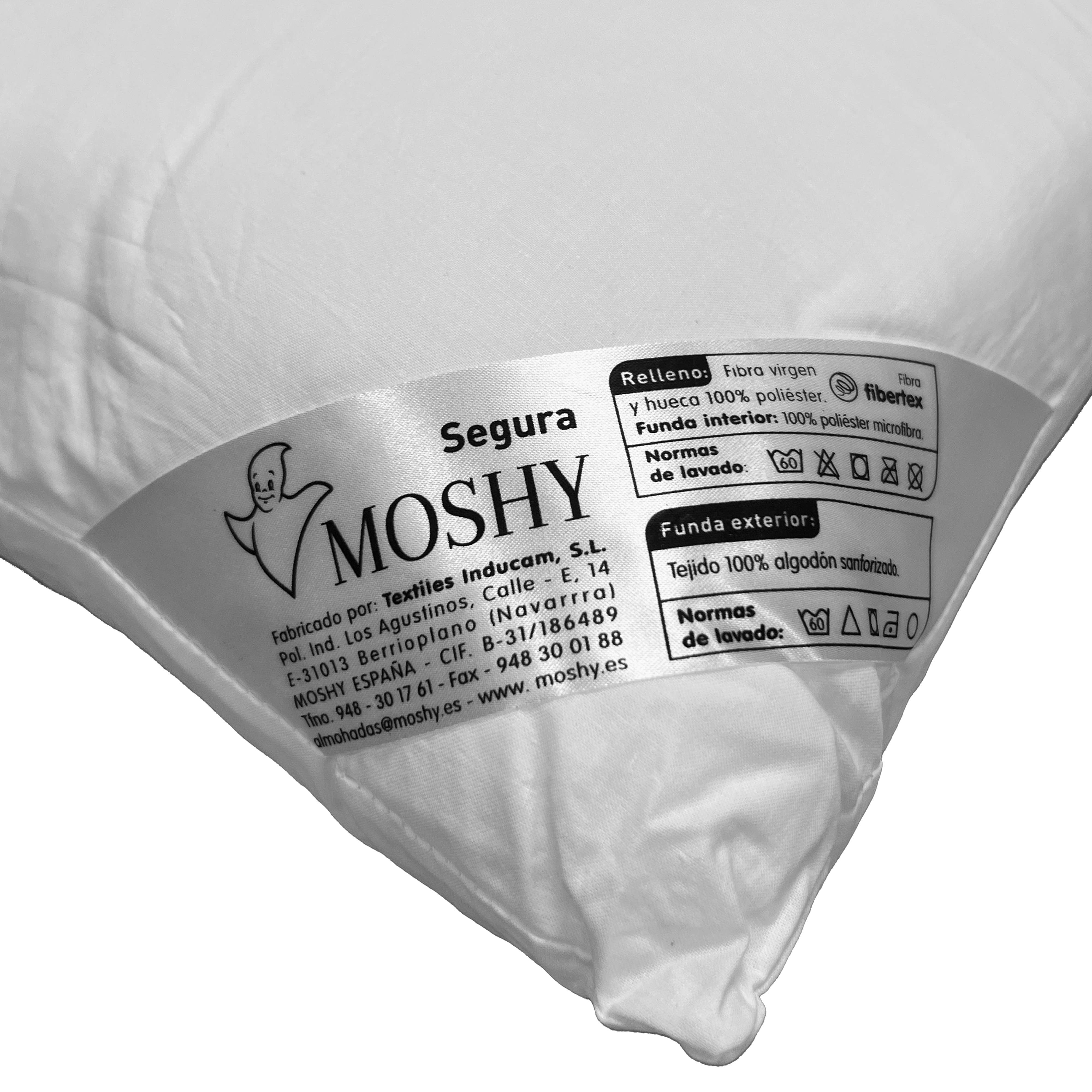 Oreiller Moshy très riche en fibres, sûr, 135 cm - 2