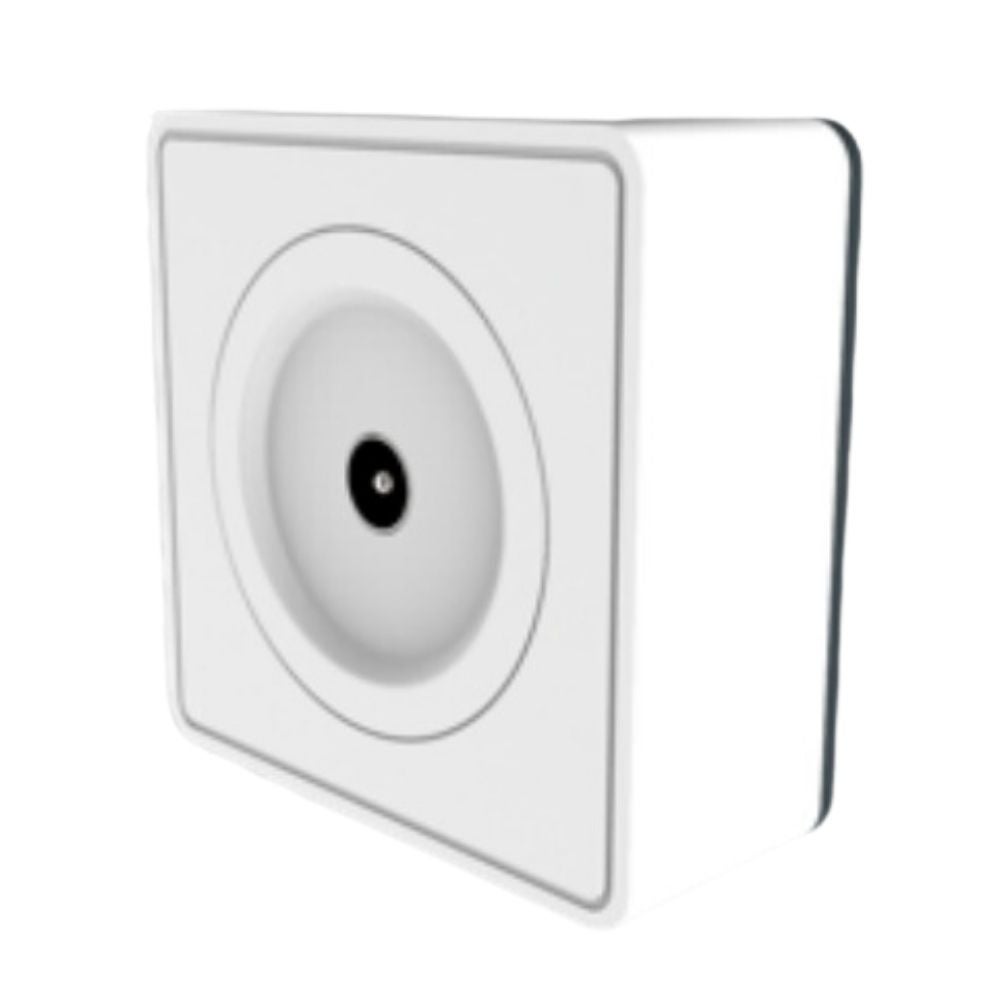 Zenitech TV-Verlängerungskabel 2m, 9,5mm – Mit F/F Adapter, Weiß, Für SAT-Anschluss!