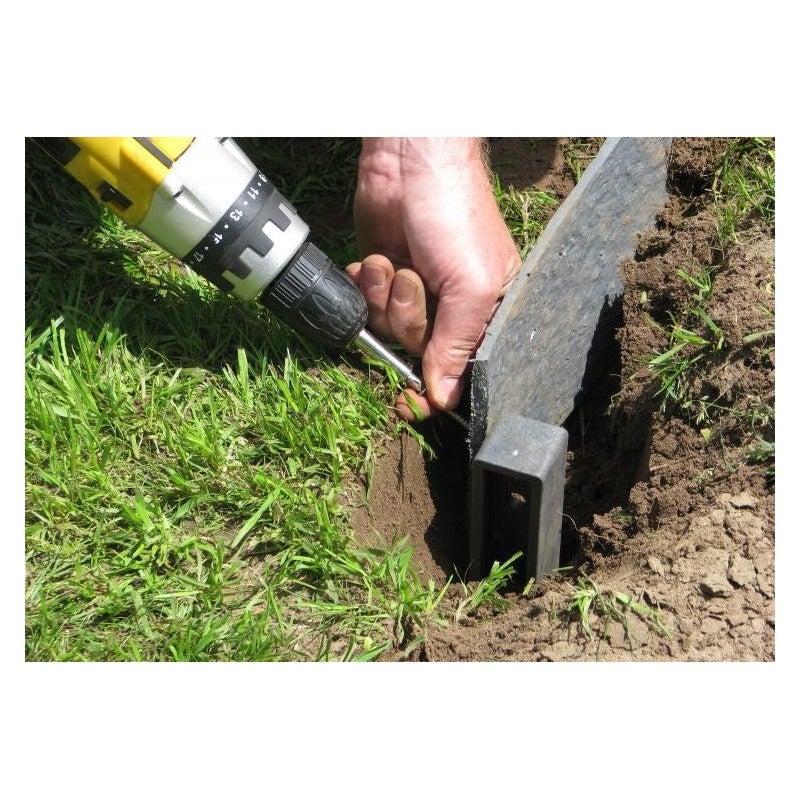 Ecolat Bordure de jardin H.14 cm rouleau - Gris 2000 - 8