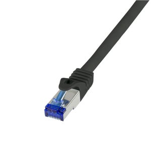 Cavo Di Rete LOGILINK CAT6A S/FTP 50 Metri | RJ45 Schermato In Rame, Resistente Per Esterni, Colore Nero