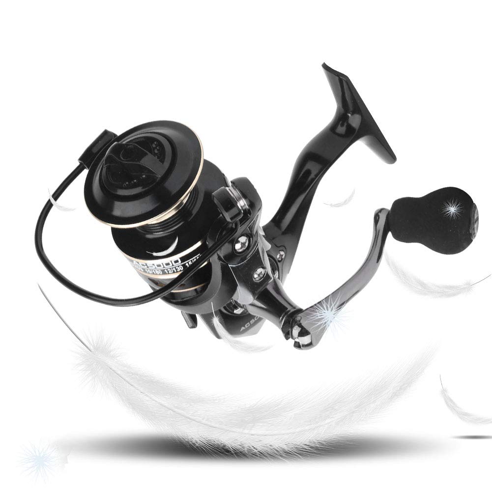 Accessorio per ruota per lancio di esche per pesci di mare a lungo raggio per mulinello da pesca in metallo (AC5000) - 5