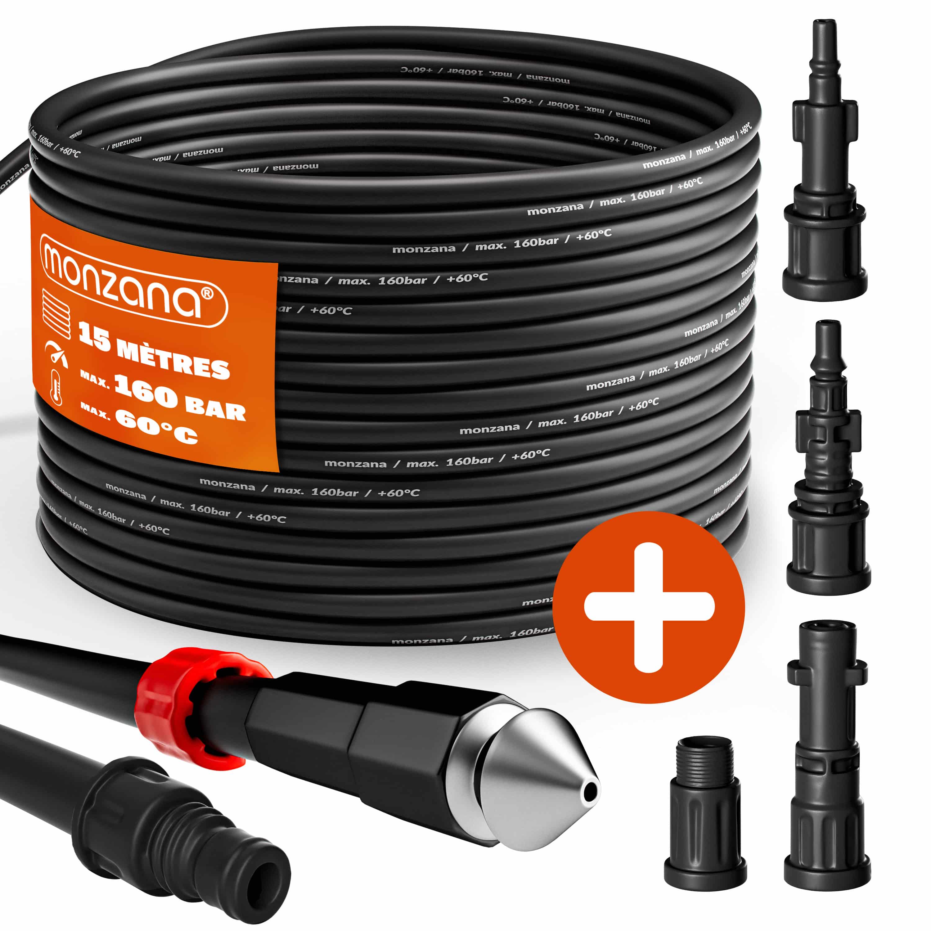 Set de nettoyage de tuyaux 15m - 2