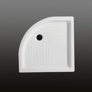 Receveur De Douche 80x80 Cm Extra Plat ONDA En Résine Surface Ardoisée Anthracite Grille Anthracite 92555098