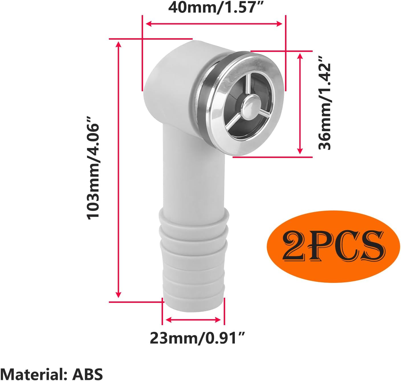 Tubi Di Troppopieno Lavandino, Troppopieno Testa Lavello Troppopieno