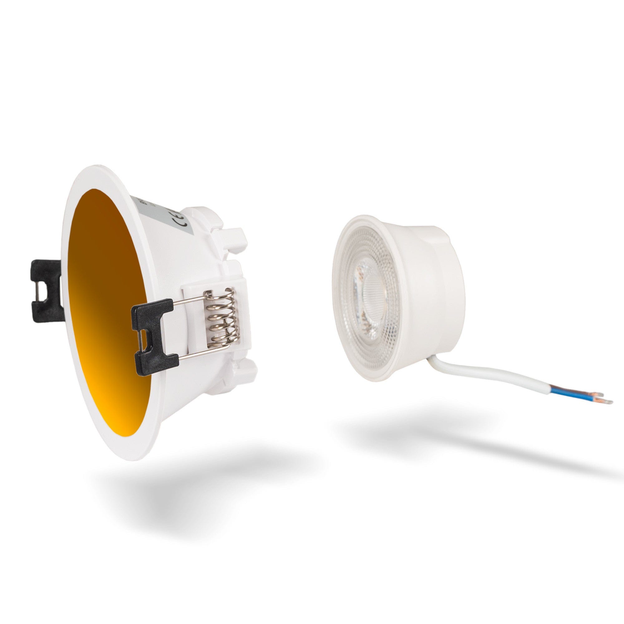 Led Module Downlight KIT Downlight rond Ø85mm + module LED MR16 5W - Blanc Chaud | Leroy Merlin