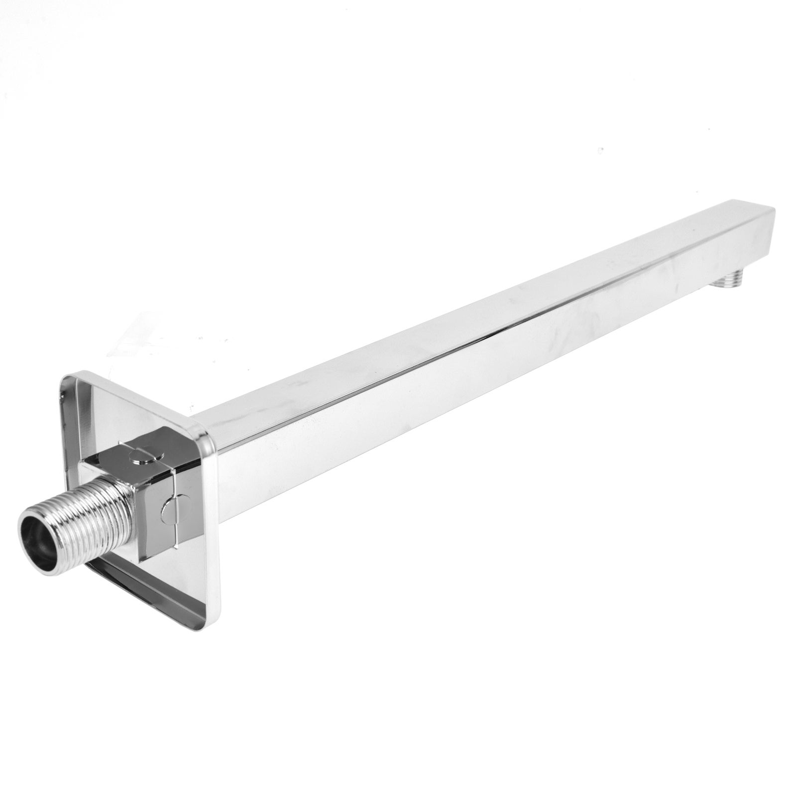 Tubo di Prolunga per Braccio Doccia Portatile Universale G1/2Estensore per Soffione Doccia Curvo in Acciaio Inossidabile Cromato per Accessorio da Soffitto per Bagno