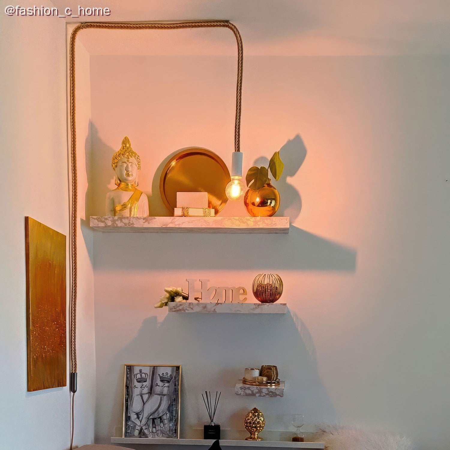 Kit portalampada E27 in legno per cordone 2XL - 5