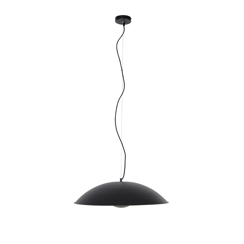 QAZQA Emilienne - Lampadaire - 1 Lumière - H 123.6 Cm - Noir Et Or