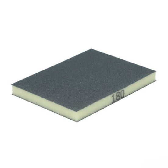 Esponja Lija Doble Cara Norton P180 Fino 123X98X12,5 Mm