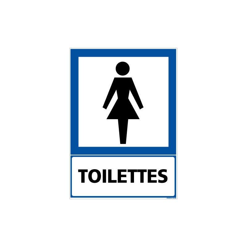 PANNEAU INFORMATION TOILETTES FEMME F0320 450 X 630 Mm Mati re panneau-information-toilettes-femme-f0320-450-x-630-mm-mati-re