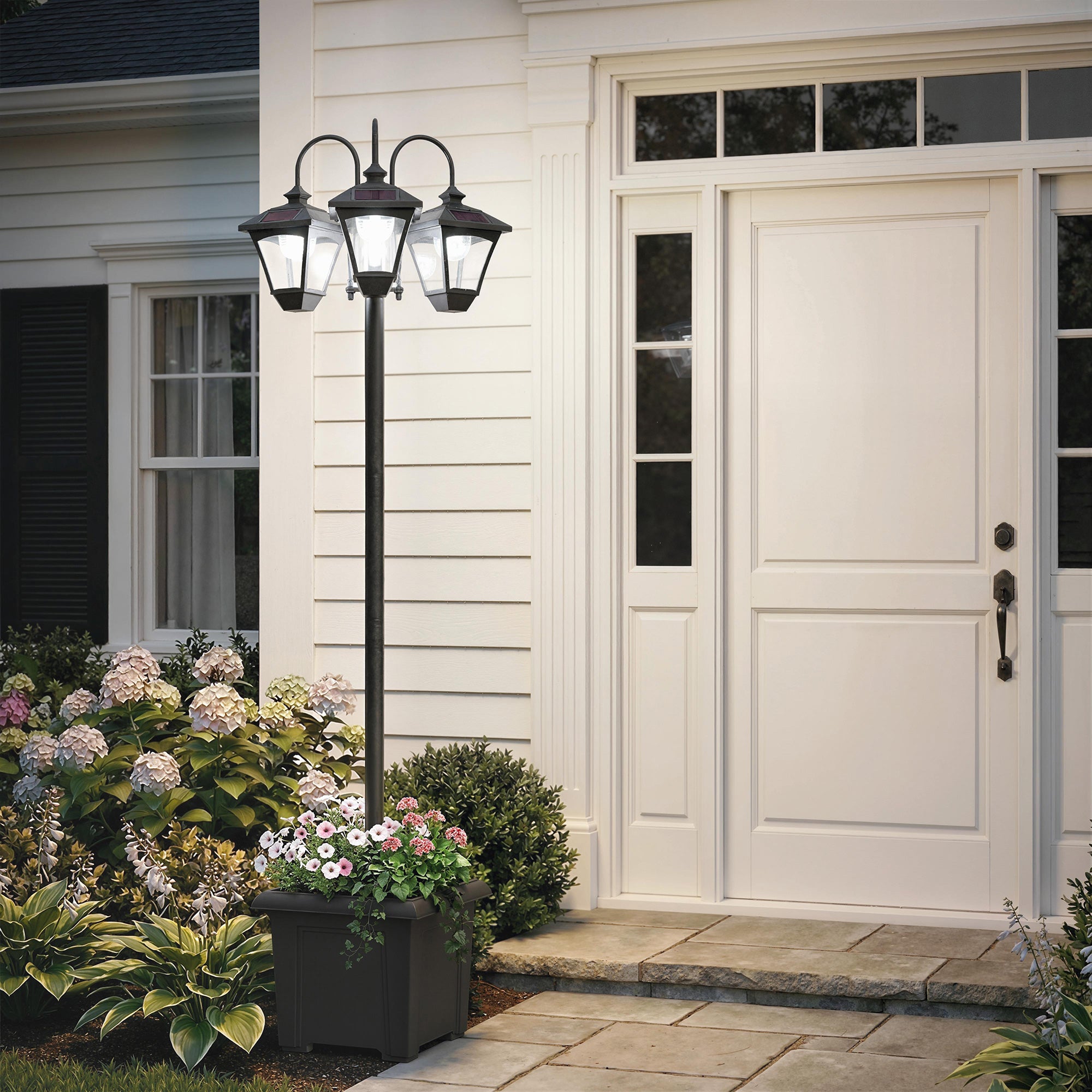 Lampadaire extérieur abs Outsunny - 2