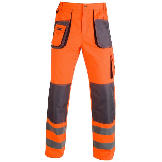 Pantalon de travail Haute Visibilité SMART orange KAPRIOL - Taille: L