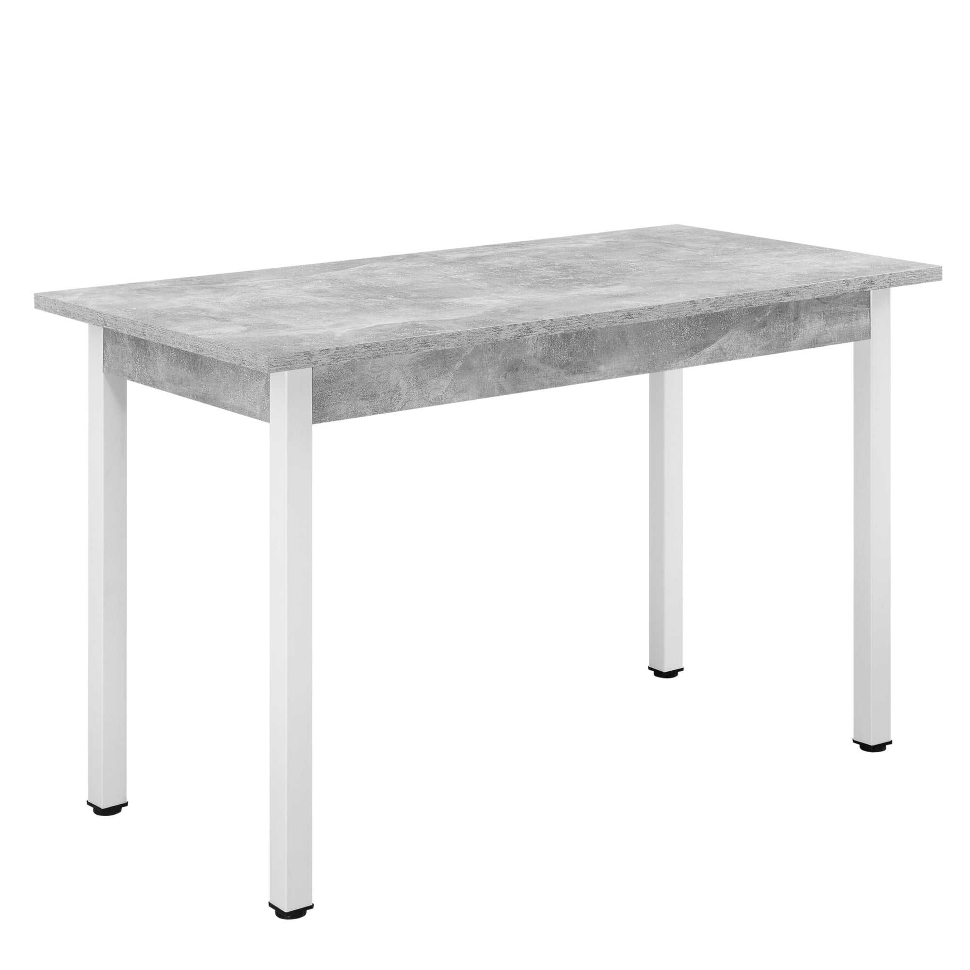 Tavolo Da Bar Bianco 120x60x110 Cm In MDF - 7