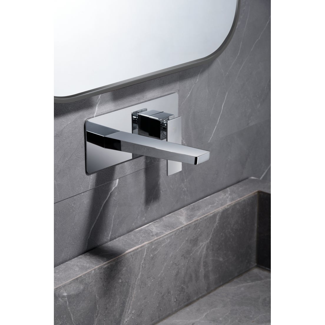 Rubinetto Lavabo Monocomando Napoli In Nero Gun Metal - ALMACEN DE LA CASA - Ottone/Zama Con Finitura PVD - Garanzia 5 Anni