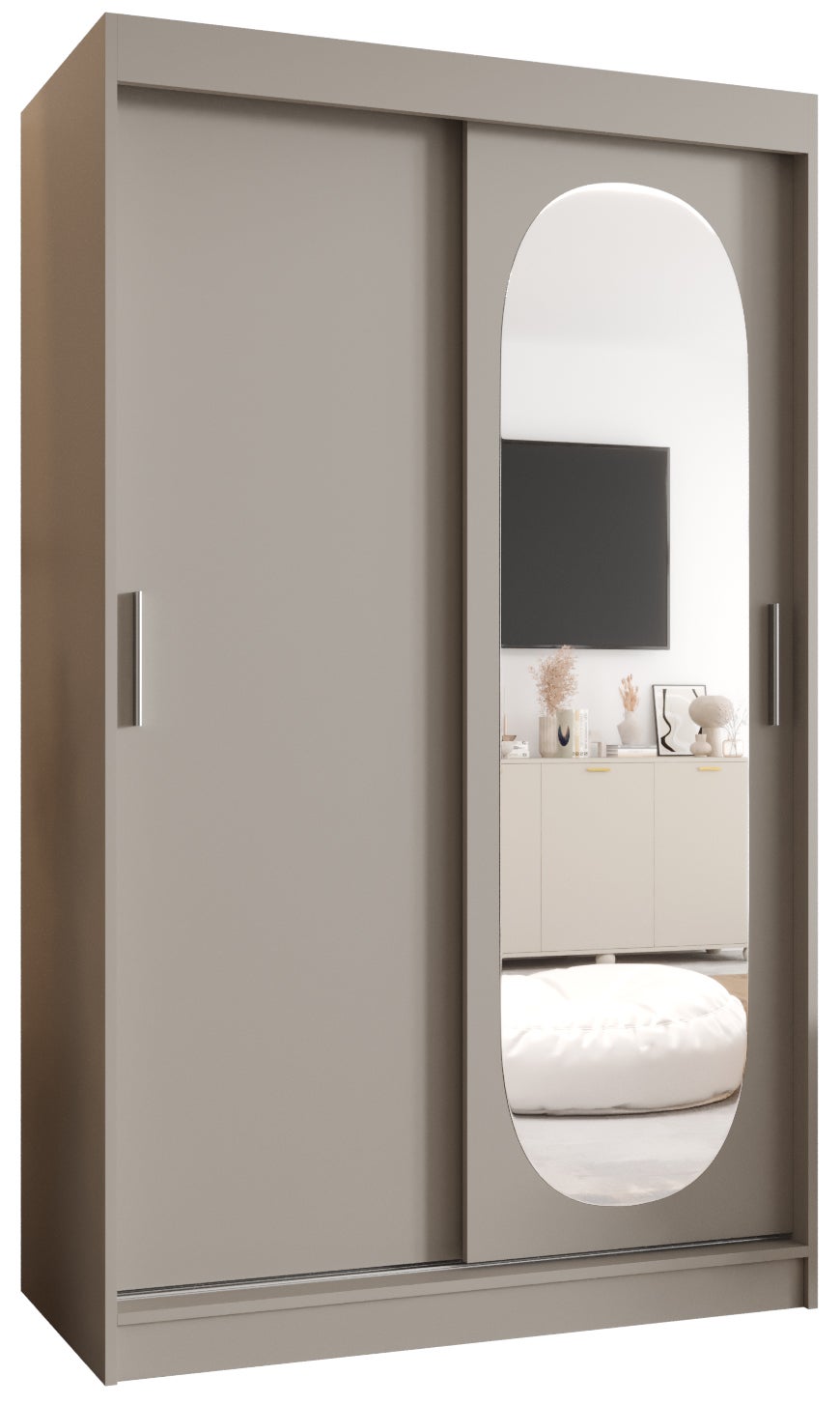 Szafa przesuwna garderoba ROYAL 120 x 62 x 200 cm Kaszmir - Abiks Meble