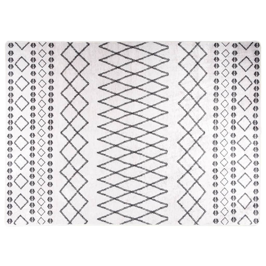 Tapis de salon 120x180 cm Polyester Berbere Asni