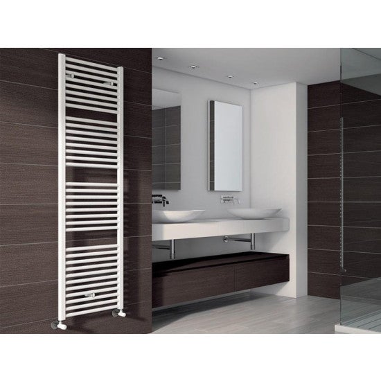 Radiateur sèche serviettes Ares eau chaude Hauteur 1720 mm Largeur 730 mm 1138 W