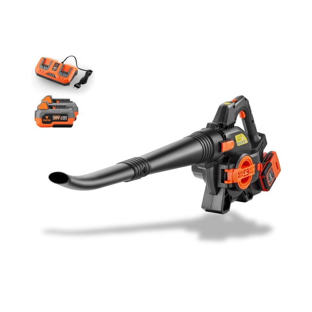 Akumulatorowa dmuchawa/odkurzacz FUXTEC 40V, 685 m³/h, z workiem, regulacja predkosci