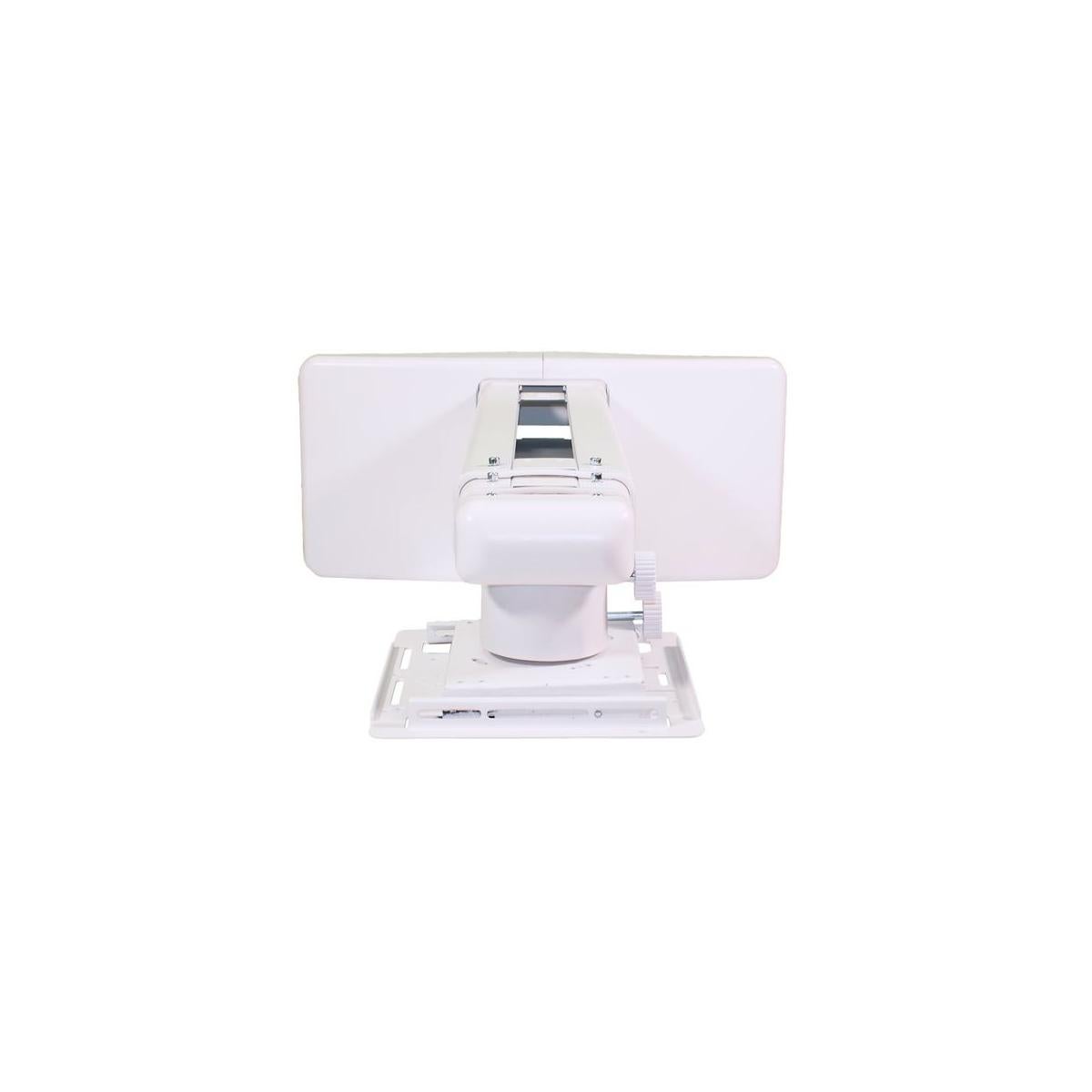 Support Projecteur Schwaiger LWH310WD - Fixation Mur/plafond, Réglable En Inclinaison | Blanc, Longueur 430-650 Cm