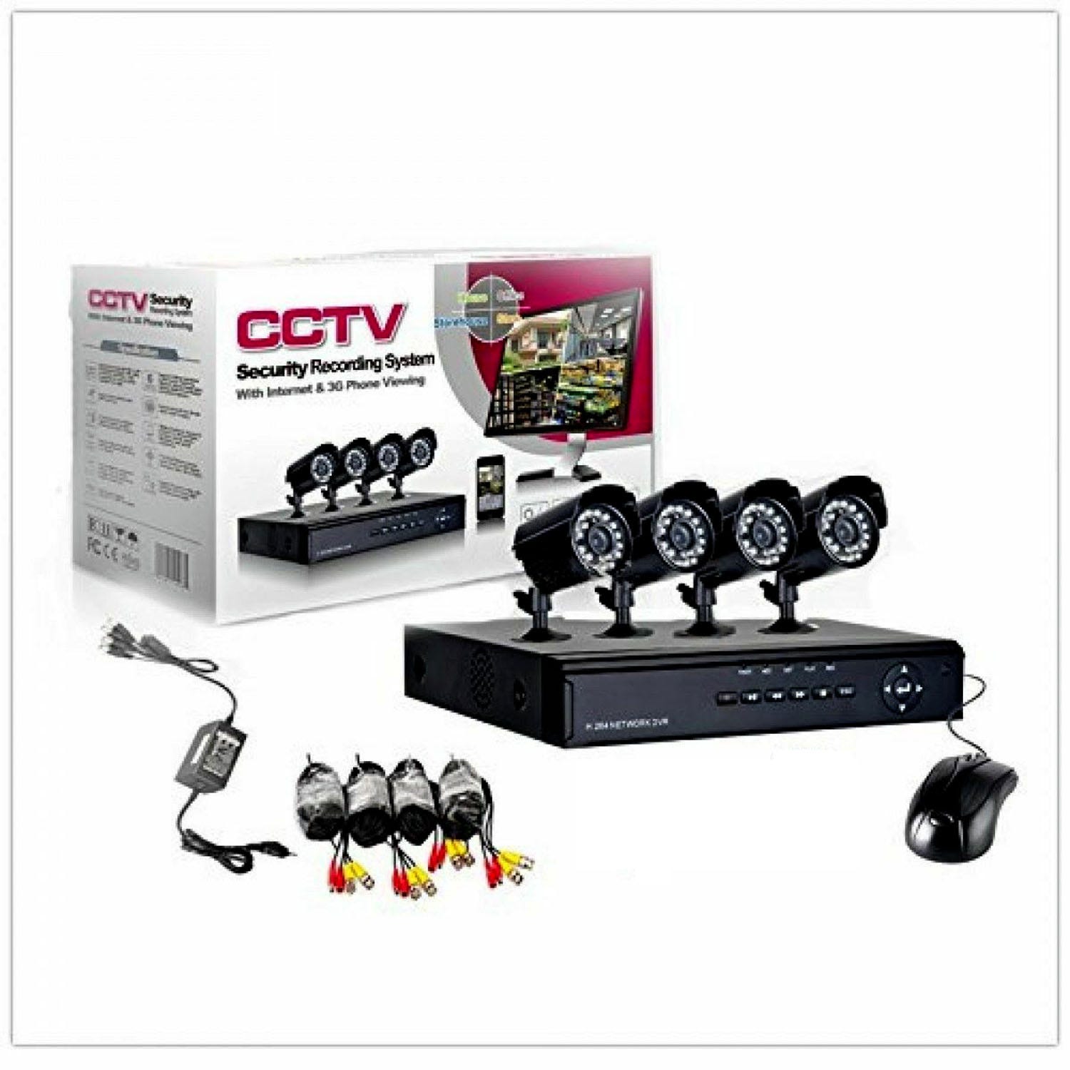 Telecamera Wifi Kit Videosorveglianza 4 Telecamere Infrarossi Con DVR - Sistema Sicurezza Completo Per Casa E Ufficio Telecamera Wi-fi Esterno - Foto 9