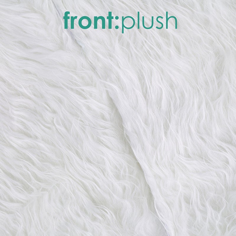 Gonna per albero di Natale 90 cm/35 pollici, gonna per albero di Natale in pelliccia sintetica, decorazioni per albero di Natale, bianco - 7