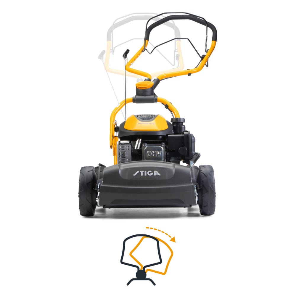 MULTICLIP 547 S STIGA Tondeuse autotractée 123cc 45cm mulching - 9