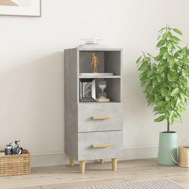 Credenza,Madia Per Salotto,Buffet Da Cucina Grigio Cemento 34,5x34x90 Cm In Legno Multistrato Mci495881 Maisonchic 73650593 Credenza,Madia Per Salotto,Buffet Da Cucina Grigio Cemento 34,5x34x90 Cm In Legno Multistrato Mci495881 Maisonchic 73650593