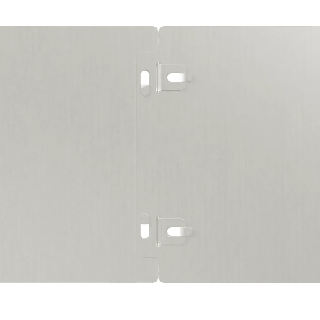Bordures de pelouse 50 pcs 15x103 cm acier corten flexible - 8