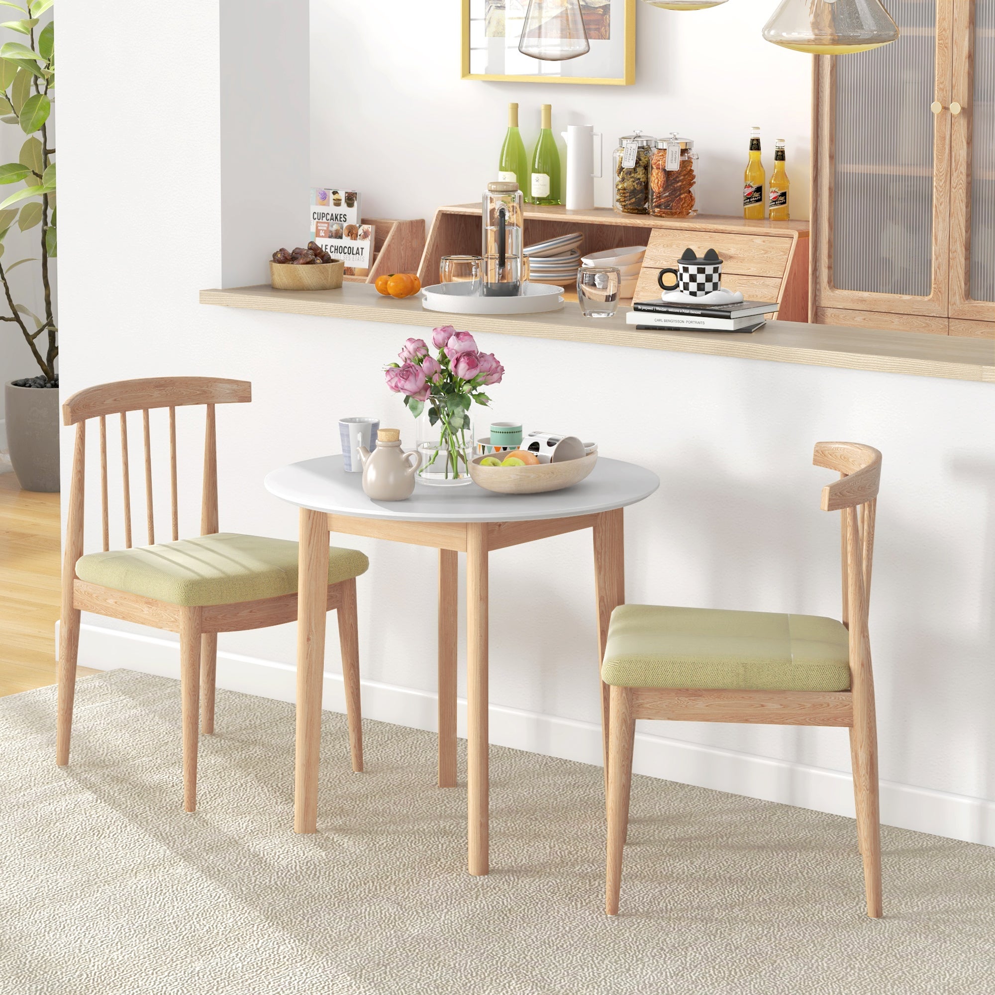 Table à manger, pour la cuisine, table de cuisine, table ronde, design ...