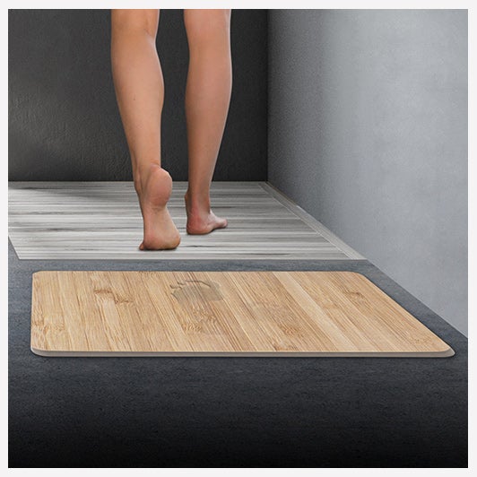Tapis diatomite 39x60cm effet bambou - 5five - 8