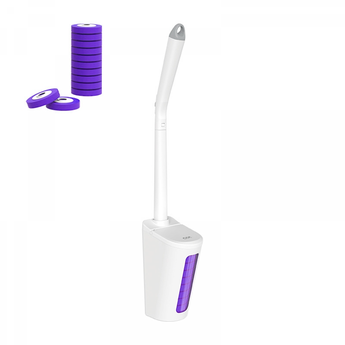 Jednorazowa szczotka do muszli klozetowej z wkładami do aplikatora 41 cm